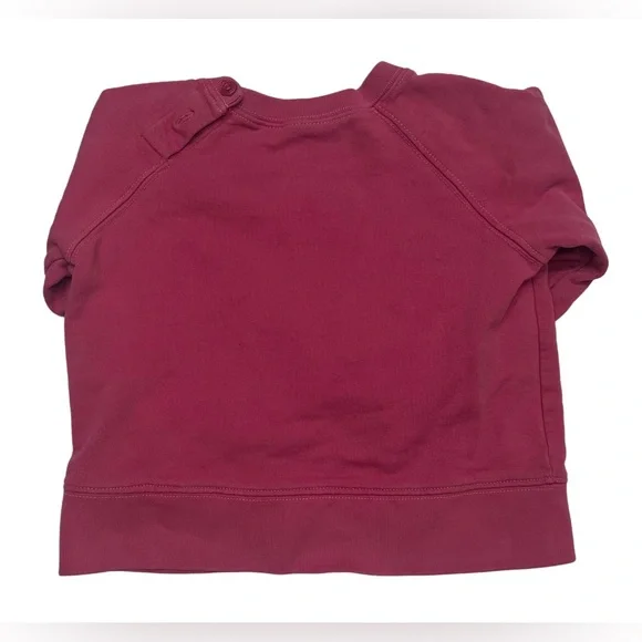 Mini Boden Baby Girl Sweater Pink Flowers 18-24 Month - Picture 4 of 5